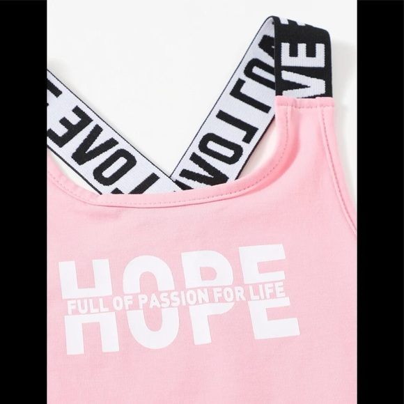 Toddler Girls Tank top AND ⭐️ print leggings - Picture 4 of 6